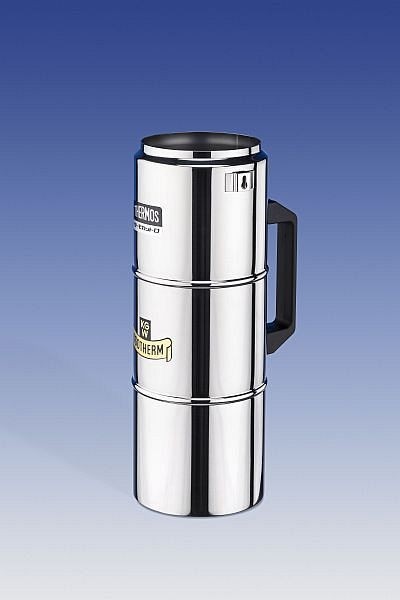 KGW Isotherm Dewargefäß aus Edelstahl mit Griff Typ GSS 3000, 3000 ml, 2302