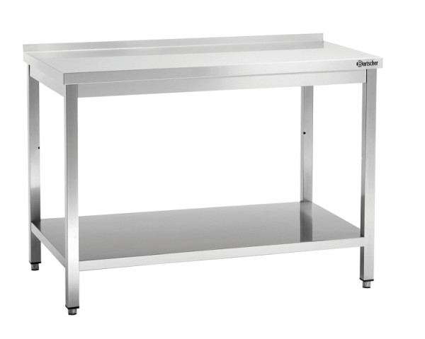 Bartscher Arbeitstisch 700, B1400 Aufkantung, 312147, 4015613663739