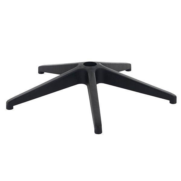 Mendler Fußkreuz 60cm, Drehstuhl Bürostuhl Chefsessel, Loch Ø5cm, 45423
