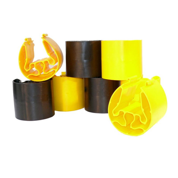 Stein HGS Regalanfahrschutz -Embrace-, 4-er Set (2xgelb+2xschwarz), 110-120/60-65mm, 18158