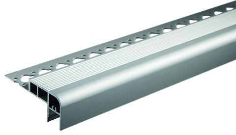 rutec Aluminium Stufenprofil STEP1 2 Meter, 69245