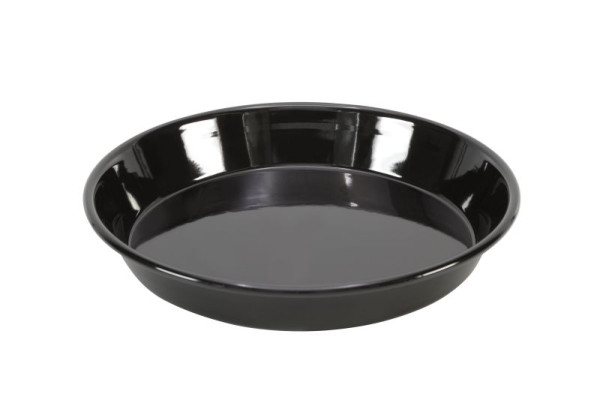 GSD Back-/ Pizzablech emailliert 32 cm, schwarz, 32 304