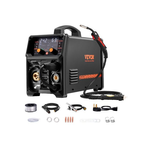 VEVOR 5-in-1 Schweißgerät MIG TIG 250A Welder Schweißer 8,2KVA Pluse synergisch, MIGYXHJ5H125812USV2