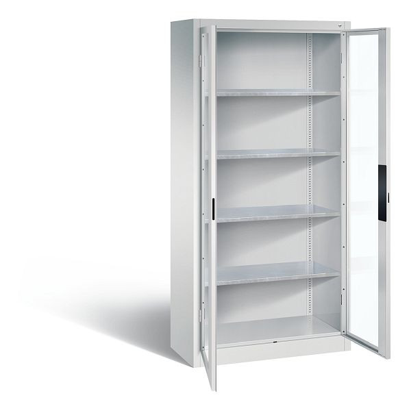 C+P Werkzeugschrank Acurado, H1950xB930xT400mm, Farbe: Lichtgrau, Muldengriff, 8920-0552 S10019