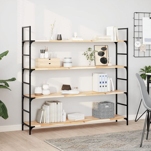 vidaXL Schweberegale 3 Stück 160x30x2 cm Massivholz Akazie Unbehandelt, 3279389