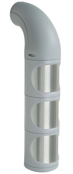 WERMA LED-Dauerleuchte CL Wandmontage 24VDC GN/YE/RD- rot, 894.180.55
