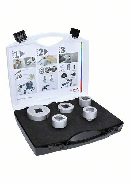 Bosch Diamanttrockenbohrer-Set X-LOCK Best for Ceramic Dry Speed, 20 - 68 mm, 5-teilig, 2608599037