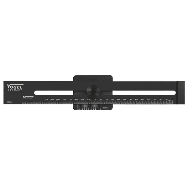 Vogel Germany Streichmaß mit Feststellschraube, 0.05 mm, 250 mm, 336231