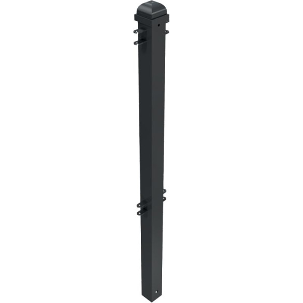 Stein HGS Schutzgeländer, Mittelpfosten/4 Verbindungslaschen, 418.7814b
