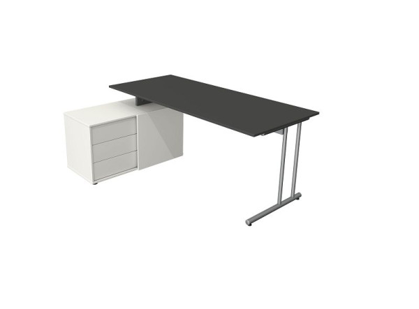 Kerkmann Komplettarbeitsplatz start-up, anthrazit (Montage), 11494813-1