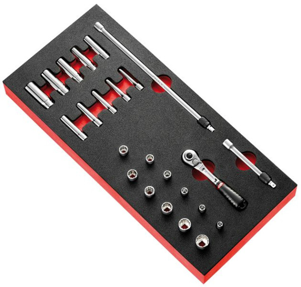 Facom Modul - Steckschlüssel 1/4", 22-teilig, MODM.RL1U