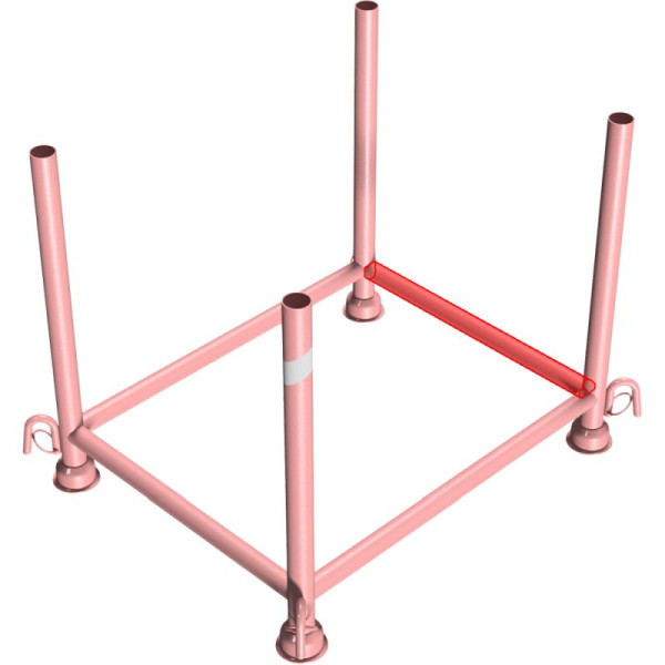 Stein HGS Stapelpalette, lackiert, Innenmaße: 0,90 x 0,70 x 0,70 m, 50100