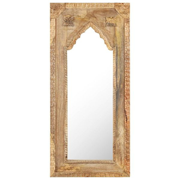 vidaXL Spiegel 50x3x110 cm Massivholz Mango, 321650, 8720286105429