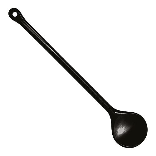 WACA Kochlöffel Länge: 031cm, schwarz, Durchmesser: 5,6 cm, Form: rund, 937240