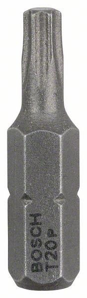 Bosch Schrauberbit Extra-Hart T20, 25 mm, 3er-Pack, VE: 5 Stück, 2607001611