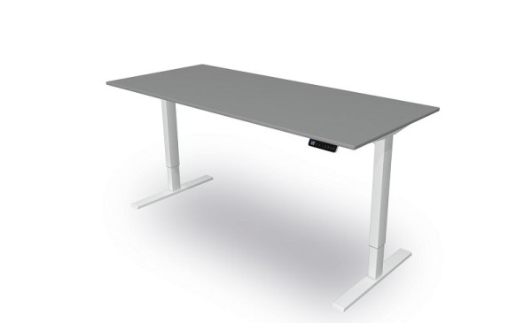Kerkmann Sitz-/Stehtisch B 2000 x T 1000 mm, elektrisch höhenverstellbar von 720-1200 mm, Move 3, Grafit, 10381112