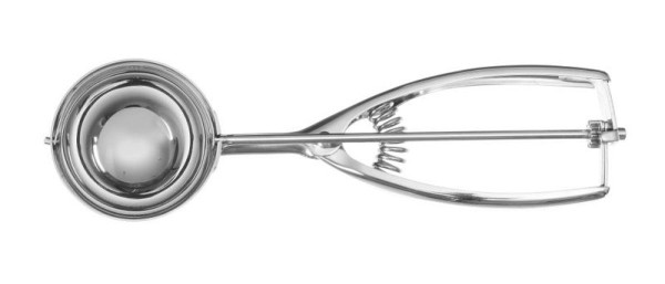 Hendi Eisportionierer Kitchen Line, Ø66 mm, 18/8 Edelstahl, 572115