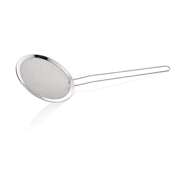 WAS Frittierlöffel mit Drahtgriff, Durchmesser 14 cm, Chromnickelstahl, 1563140