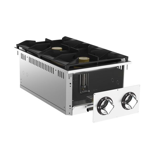 Mareno 700 Drop in Gas kocher mit 2 Brenner, 40cm, 170.501