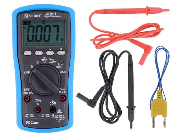 Metrel Digitalmultimeter Service-Multimeter für elektrische Felder, MD 9016, 20991942