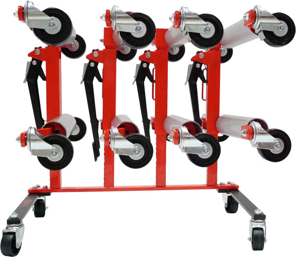 KS Tools performance Aufbewahrungsgestell mit vier mechanischen Rangierhilfen, 5-tlg, 160.1225