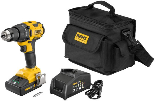 REMS Akku-Bohrschrauber Helix 22V VE Set R220, 190110 R220
