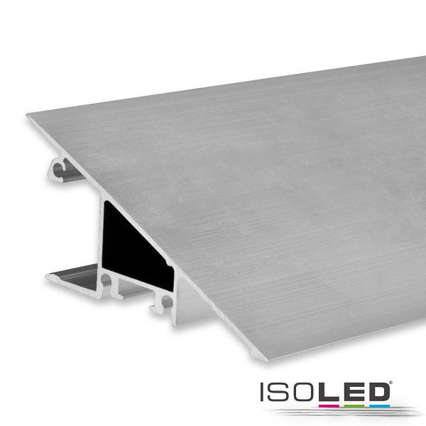 ISOLED LED Aufbauleuchtenprofil HIDE TRIANGLE Aluminium eloxiert, 200cm, 114803