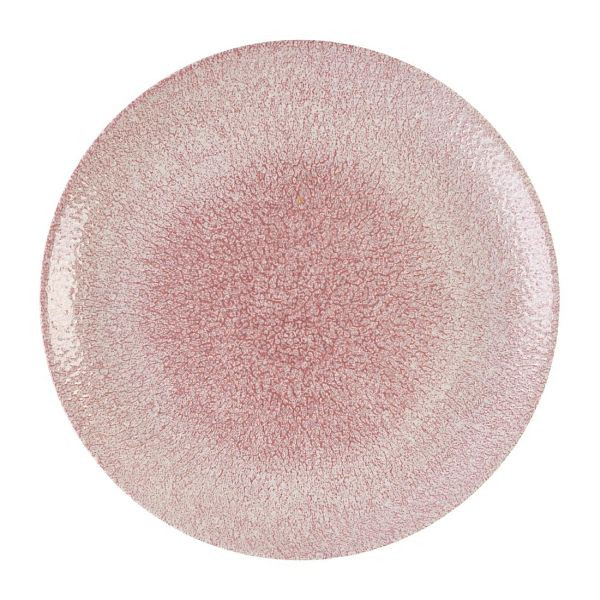 Churchill Studio Prints Raku-Coupe-Teller in Rosenquarz-Pink, 288 mm, VE: 12 Stück, DX836