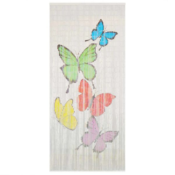 vidaXL Insektenschutz Türvorhang Bambus 90 x 200 cm, 45738