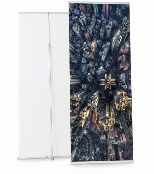 Showdown Displays L-Banner Telescopic 85x160-220cm, LB085