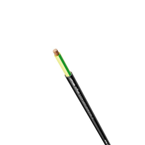 LAPP Starkstromkabel ÖLFLEX® CLASSIC 128 H, schwarz SC 1X25 grün/gelb, VE: 500 Meter, 1123812/500