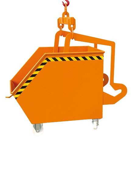 Eichinger Abfallbehälter 1040.12, 1000 Liter, 2000 kg, Radsatz, Bügel für Kranaufnahme, 10401200002000