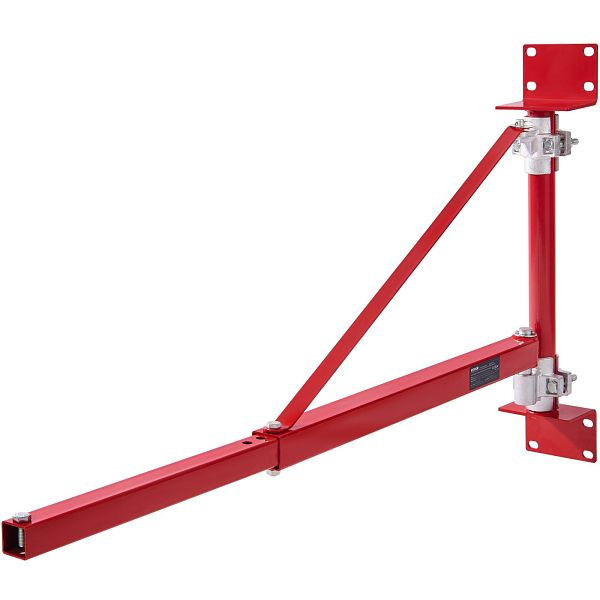 VEVOR Elektrischer Hebezeug-Stützarm 300 kg Tragkraft, Hebezeugrahmen aus Stahl, 180° schwenkbarer Gerüsthebezeug-Hebearm, HLZJTZ2003007OOWSV0