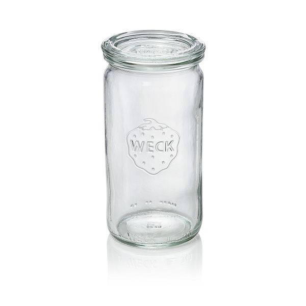 WAS Zylinderglas Weck, 6-teilig, 0,34 L, Glas, 975, 4011162975903
