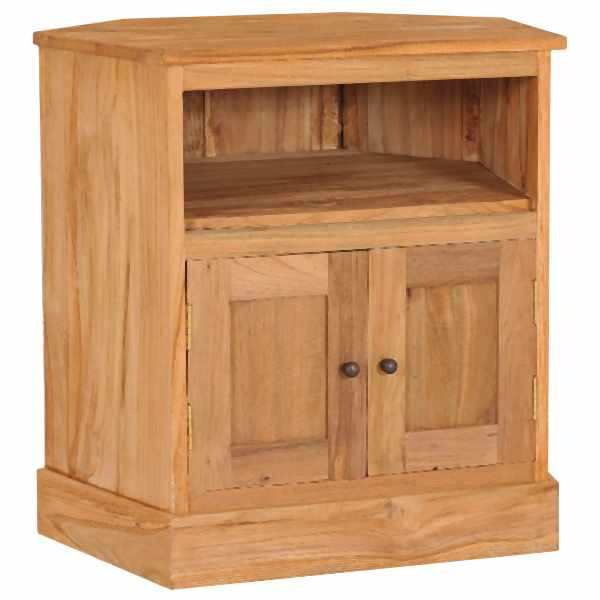 vidaXL Sideboard 60x45x60 cm Massivholz Teak, Massivholz, 288898