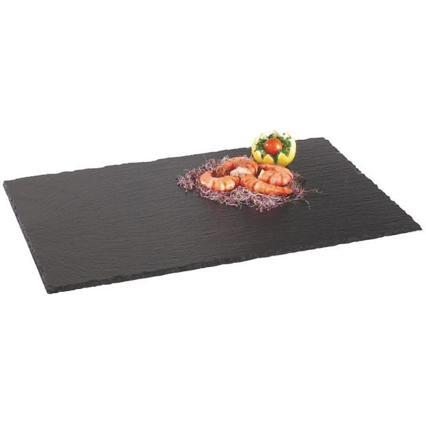 Olympia Schieferplatte GN1/1, 53 x 32,5 cm, nicht geschirrspülergeeignet, DP160