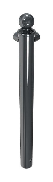 Schake Schutzgeländer / Rabattengeländer, Standpfosten für Rabattengeländer zum Einbetonieren, Eckpfosten, 467_06B