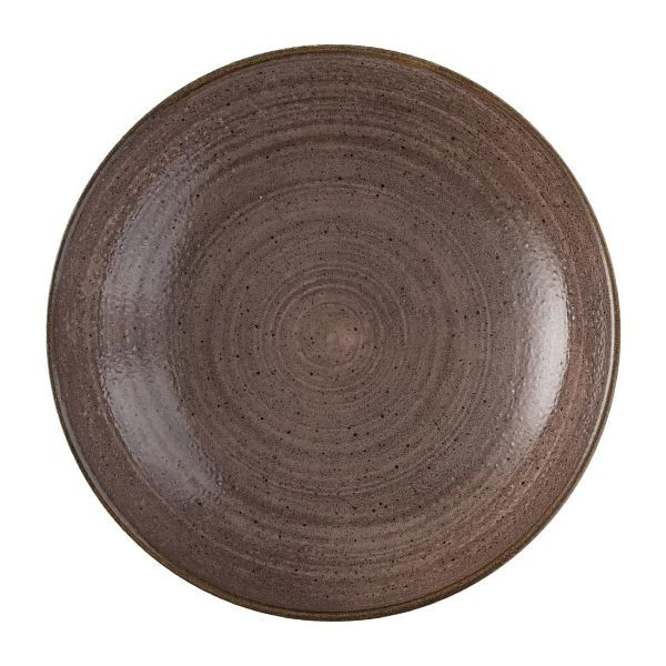 Churchill Stonecast Raw Evolve Coupe Schüsseln Braun 248mm (12 Stück), FS850