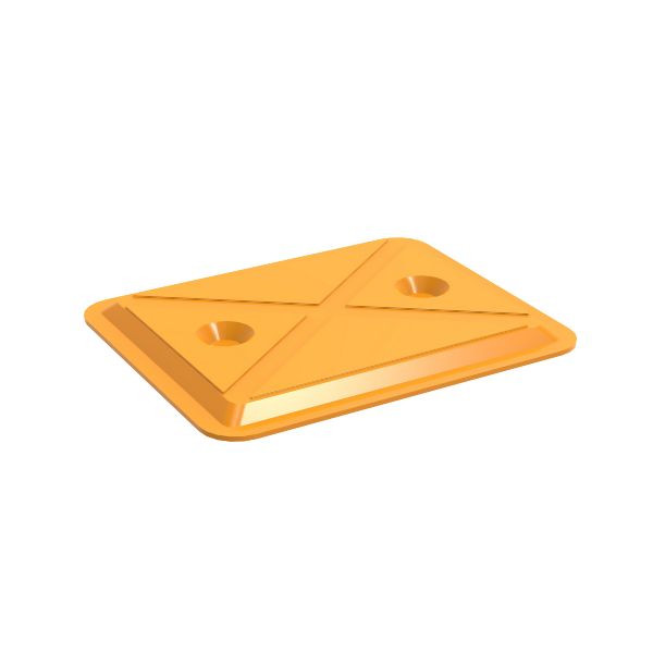 Rieber GN-Kühlpellet Kunststoff 1/2 - orange, 325 x 265 mm, 85022070
