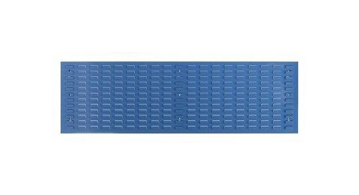 ADB Schlitzplatte, waagerechte Kiemenschlitzung, L1482xB456mm, Farbe blau, RAL 5012, 23273