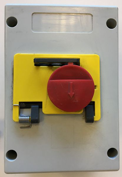 ELMAG Gehäuse zu Tripus Schalter, EIN/AUS für Diamatic A-45 (380 V), 9601429