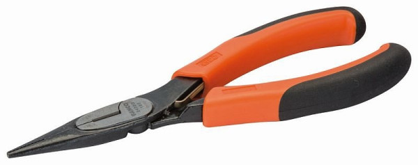 Bahco Flachrundzange, ergo, brüniert, 140 mm, industrieverpackt, 2430 G-140 IP
