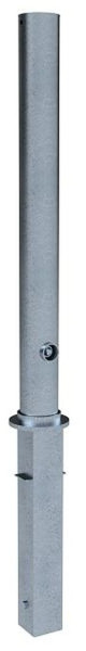 Schake Absperrpfosten herausnehmbar- mit Dreikantverschluß, 4084F