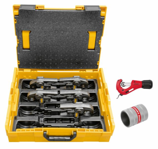 REMS Presszangen Set M 15+18+22+28 + 35 L-Boxx + Corso + Rondo, Systemspezifische Presszangen, mit Presskontur M, 571X12 R