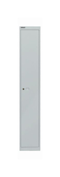 Bisley Garderobenschrank Office, 1 Abteil, 1 Fach, lichtgrau, CLK121645