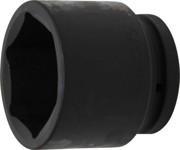 BGS Kraft-Steckschlüssel-Einsatz Sechskant, Antrieb Innenvierkant 25 mm (1"), SW 75 mm, 5875