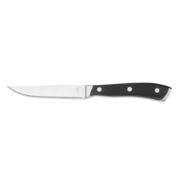 WAS Steakmesser Set, mit ABS Kunststoffgriff, 23 cm, VE: 6 Stück, ABS Kunststoff, Chromstahl 13/0, 6408023