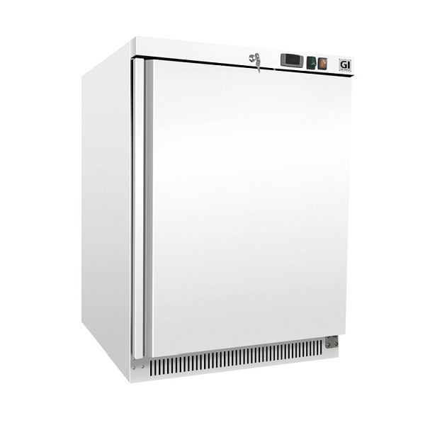 Gastro-Inox Gefrierschrank aus weißem Stahl 200 Liter, statisch gekühlt, Nettokapazität 140 Liter, 201.109