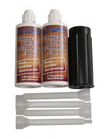 Produktbild von Sanremo Parkett + Laminat Reparatur Epoxy 280ml + 4 Mischdüsen + Auspressstössel, PAR280 Sanremo Parkett + Laminat Reparatur Epoxy 280ml + 4 Mischdüsen + Auspressstössel, PAR280