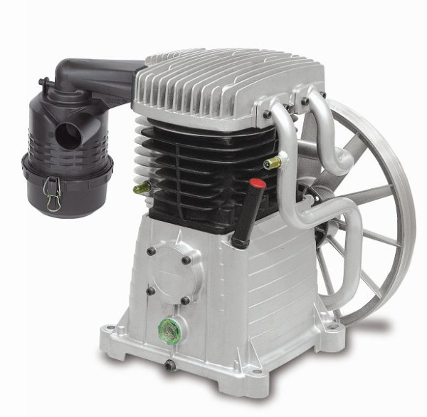 AEROTEC 2-stufiges Kompressoraggregat Keilriemenaggregat Kompressor 15 Bar, Hubvolumen: 1210 L/min, 25501210